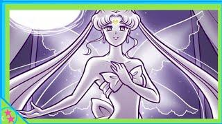 How Usagi Became Sailor Moon ( Sailor Moon Comic Dub )