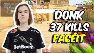 donk 37 Kills (Mirage) FACEIT Dec 24, 2024 | CS2 POV