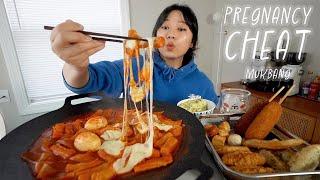 Pregnancy Cheat Day Real Mukbang __ 3rd Trimester**Am I getting scared for due date?