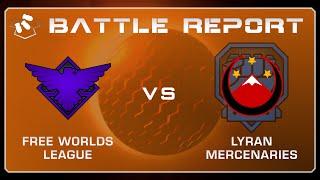 Free Worlds League vs Lyran Mercs | BattleTech Battle Report