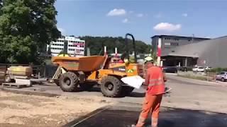 Abkühlung auf Baustelle bei über 30 Grad