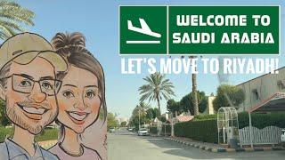 Moving to Riyadh, Saudi Arabia - in the heat of Summer!