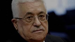 عباس قلي   محمود عباس يبكي في جنازة شيمون بيريز
