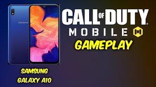 Samsung Galaxy A10 - Call of Duty Mobile Gameplay! ( High Settings )