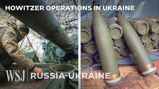 Inside a Ukrainian Front-Line Artillery Unit as Russia Closes In | WSJ