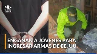 #InformeEspecial | Noticias Caracol revela cómo engañan a jóvenes para ingresar armas desde EE. UU.