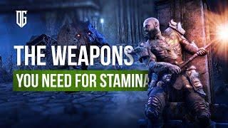 ️ The Weapons You Need for Stamina Builds in The Elder Scrolls Online ️