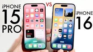 iPhone 16 Vs iPhone 15 Pro! (Comparison) (Review)