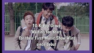 10 KPOP GOUP WAITING FOR YEARS FOR THEIR FIRST MUSIC SHOW WINS SINCE DEBUT