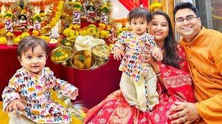 Janmashtami Vlog️First Janmashtami Celebration With Tojo️ #janmashtami