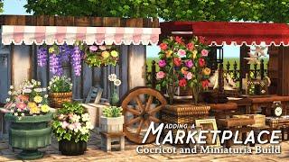 Adding a Marketplace to my Town | Minecraft Cocricot and Miniaturia Mod