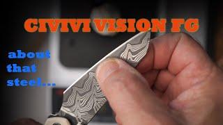 Vision FG Review and Steel Testing