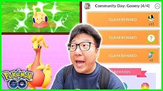 I Went TOTALLY INSANE for the BEST Goomy Community Day in Pokemon GO