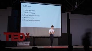 World Peace Begins With Inner Peace  | Phone Pyae Han | TEDxYouth@UWCThailand