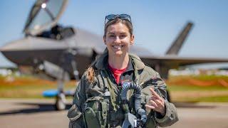 F-35A Demonstration Team in Action | U.S. Air Force Capt. Melanie “MACH” Kluesner