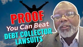 Proof You Can Beat 3rd Party Debt Collector Lawsuits #summons #debtcollection #thecreditrepairshop