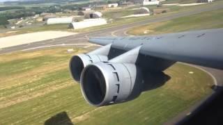 C5 Galaxy standing takeoff