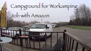 Campground for Workcamping Job with Amazon