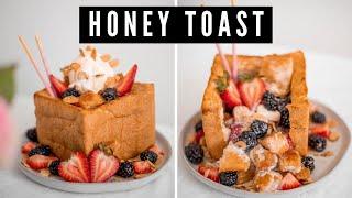 HOW TO MAKE JAPANESE HONEY TOAST | SHIBUYA HONEY TOAST