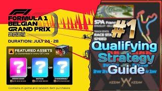 #1 Strategy for Qualifying | Belgian Gp Event | F1 CLASH 24