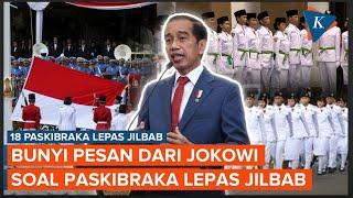 Jokowi Kirim Pesan untuk Polemik Aturan Jilbab Paskibraka, Apa Isinya?