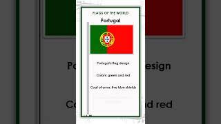 The flag of Portugal