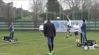 CALCIO TENNIS IN ALLENAMENTO