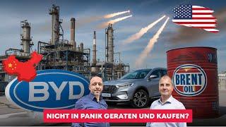 Inflation weiter im Fokus! BYD und China-Aktien weiter stark! Brent-Öl, DAX im Check