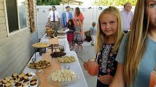 Taylor and Lindsay Wedding Reception Family Reunion