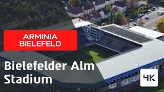 Arminia Bielefeld |Schüco Arena | Bielefelder Alm |Germany | Bundesliga | 4K | Aerial View | FIFA