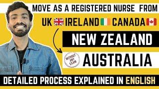 How to move to Australia as a registered nurse from the UK , Ireland, Canada & Singapore