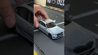 Model of BMW 320i cement gray - diecast model car #diecast #modelcars #diecastcar #asmr