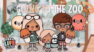 Visiting The Zoo ! | *WITH VOICE* | Toca Boca Life World Roleplay