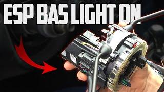 4 Causes of ESP BAS Light on Jeep, Chrysler, Mercedes. How to Fix.