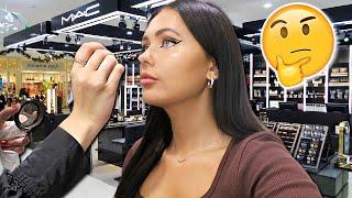 GETTING MY MAKEUP DONE AT A MAC MAKEUP COUNTER | ItsSabrina