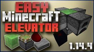 The Simplest ELEVATOR in Minecraft!