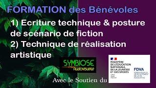 Formation Ecriture de scénario - Symbiose Audiovisuelle