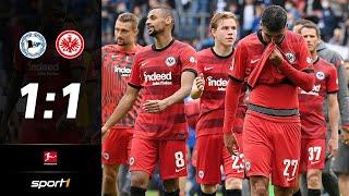 Später Schock für die Eintracht | Bielefeld - Frankfurt | SPORT1 - BUNDESLIGA