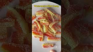 Watermelon rind candies