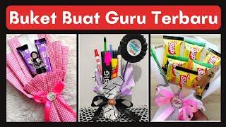 Buket Untuk Hari Guru Terbaru || Buket Alat Tulis & Snack  || Ide Kado Hari Guru Lowbudget