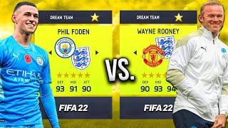 Foden vs. Rooney DREAM TEAMS... in FIFA 22! 󠁧󠁢󠁥󠁮󠁧󠁿