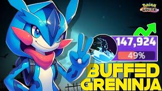 27 KILLS !!! GRENINJA LOOKS INSANELY BROKEN AFTER GETTING BUFF  | POKEMON UNITE