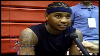 "Mi papa es boricua...de mayaguez...-Carmelo Anthony