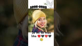 Je mi to moc líto ️️ anna julie slováčková ️ 22.8.1995 6.4. 2025 #anaslovackova
