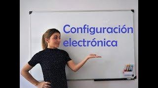 QUÍMICA. Configuración electrónica