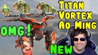 OMG! New Titan VORTEX AO MING? Bulava & Kisten War Robots Gameplay WR