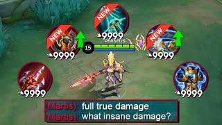 WTF!! YOU MUST TRY THIS NEW FULL TRUE DAMAGE ITEM BUILD FOR ALPHA (super insane 1 hit delete) - mlbb