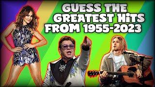 Guess the Song - Greatest Hits FROM EACH YEAR (1955-2023) | QUIZ
