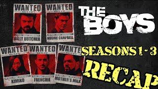 The Boys Seasons 1, 2, and 3 Recap!