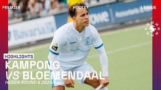 Kampong - Bloemendaal  Tulp Hoofdklasse Heren ‘24/’25 RONDE 6 | Samenvatting